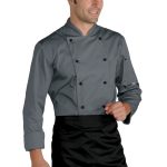 giacca cuoco isacco grigio