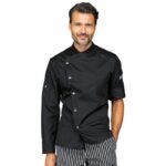 giacca-cuoco-manhattan-nero-65-poliestere-35-cotone-isacco-059701