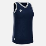 canotta donna tellurium blu navy macron