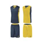 compl. Assen giallo-blu navy Sportika